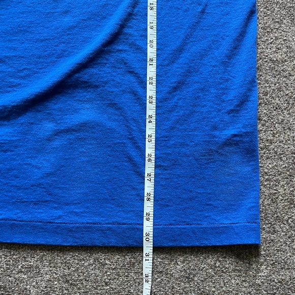 Logo Athletic Vintage 1996 NFL Giants Single Stitch Blue Short Sleeve T Shirt XL - Picture 8 of 11